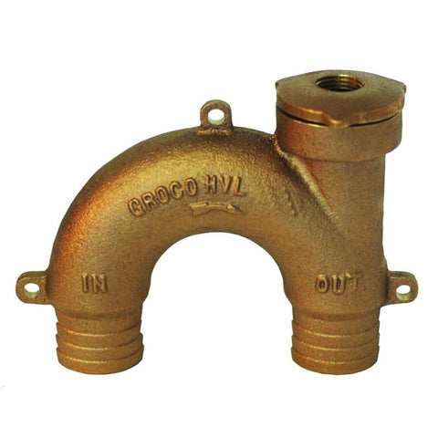 GROCO Bronze Vented Loop - 1 Hose [HVL-1000] Brand_GROCO, Marine Plumbing & Ventilation, Marine Plumbing & Ventilation | Marine Sanitation