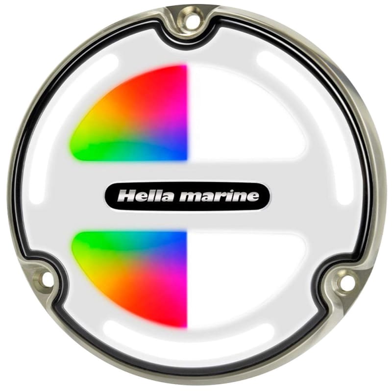 Hella Marine Apelo A3 RGBW Underwater Light - Bronze White Lens [016831001] Brand_Hella Marine, Lighting, Lighting | CWR