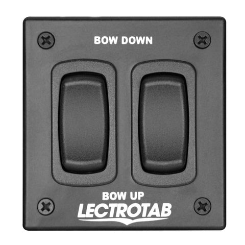 Lectrotab Flat Rocker Switch [SAF-SC] 1st Class Eligible, Boat Outfitting, Boat Outfitting | Trim Tab Accessories, Brand_Lectrotab Trim Tab