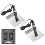 Lectrotab XKA Stainless Steel Trim Tab Kit w/Rocker Switch - 12 x 9 [XKAF12X9] Boat Outfitting, Boat Outfitting | Trim Tabs, Brand_Lectrotab