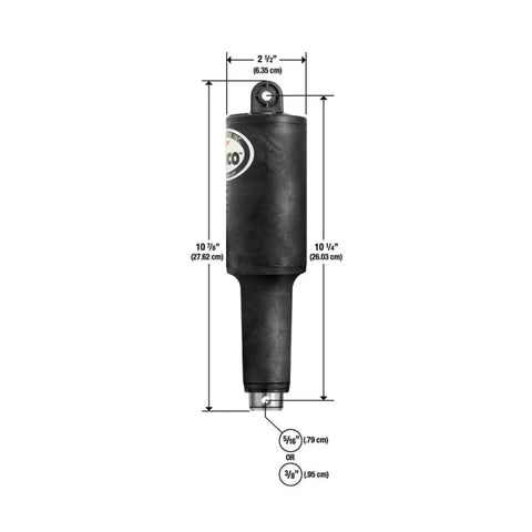 Lenco 101XDS Short Extreme Duty Actuator - 12V - 2-1/4 Stroke w/5/16 Hardware [15057-001] Boat Outfitting, Boat Outfitting | Trim Tab 