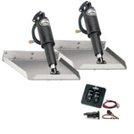 Lenco 12 x 18 Edgemount Kit w/Standard Tactile Switch Kit 12V [TT12X18E] Boat Outfitting, Boat Outfitting | Trim Tabs, Brand_Lenco Marine