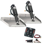 Lenco 12 x 18 Edgemount Trim Tab Kit w/LED Indicator Switch Kit 12V [TT12X18EI] Boat Outfitting, Boat Outfitting | Trim Tabs, Brand_Lenco