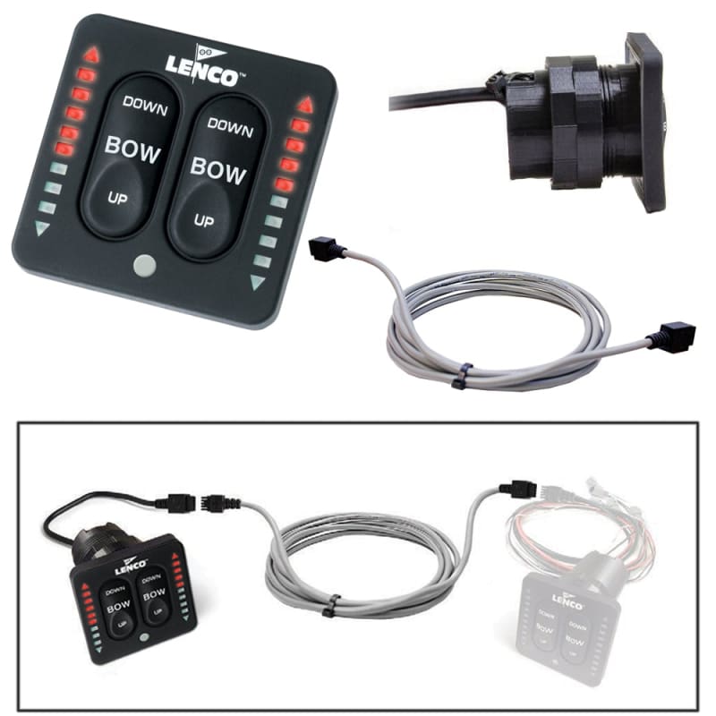 Lenco Flybridge Kit f/ LED Indicator Key Pad f/All-In-One Integrated Tactile Switch - 40’ [11841-004] Boat Outfitting, Boat Outfitting