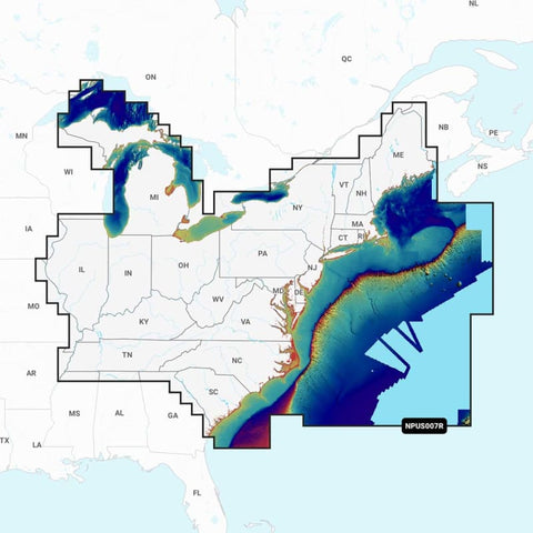 Navionics Platinum+ NPUS007R - U.S. East [010-C1370-40] 1st Class Eligible, Brand_Navionics, Cartography, Cartography | Navionics Platinum