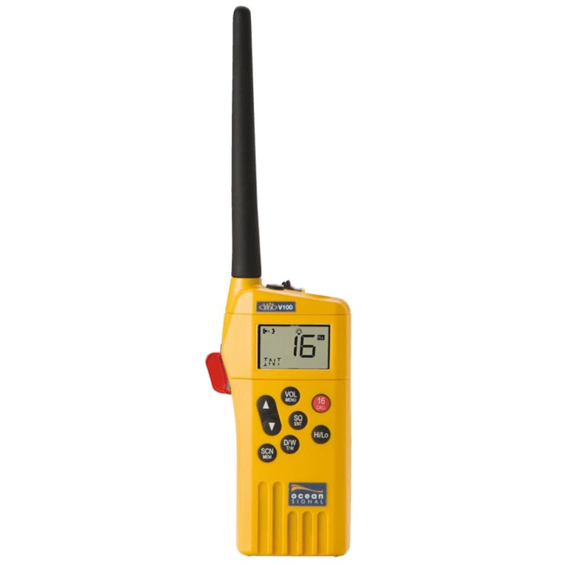Ocean Signal SafeSea V100 GMDSS VHF Radio - 21 Channels [720S-00585] Brand_Ocean Signal, Communication, Communication | VHF - Handheld VHF