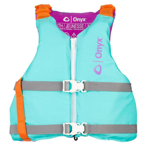 Onyx Youth Universal Paddle Vest - Aqua [121900-505-002-21] Brand_Onyx Outdoor, Marine Safety, Marine Safety | Personal Flotation Devices