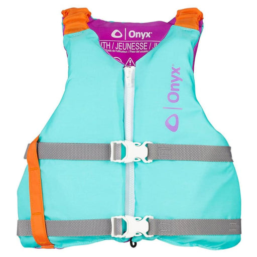 Onyx Youth Universal Paddle Vest - Aqua [121900-505-002-21] Brand_Onyx Outdoor, Marine Safety, Marine Safety | Personal Flotation Devices
