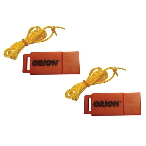 Orion Safety Whistle w/Lanyards - 2-Pack [676] 1st Class Eligible, Brand_Orion, Marine Safety, Marine Safety | Accessories, Outdoor
