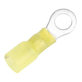 Pacer 12 - 10 AWG Heat Shrink Ring Terminal - 1/4’ Stud Size 3 Pack [TE10 - 14R - 3] 1st Class Eligible, Brand_Pacer Group, Clearance,