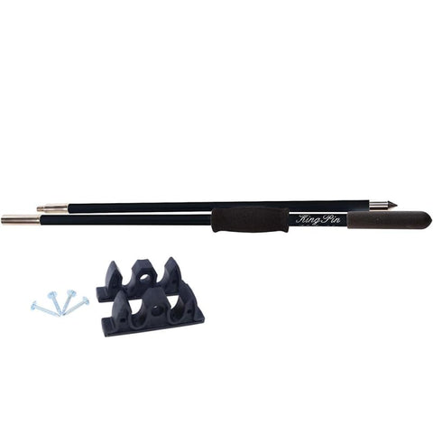 Panther 12 King Pin Anchor Pole - 2-Piece - Black [KPP120B] Anchoring & Docking, Anchoring & Docking | Anchors, Brand_Panther Products 