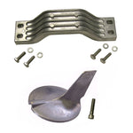 Performance Metals Yamaha 200-300HP 2 Stroke Outboard Complete Anode Kit - Aluminum [10186A] Boat Outfitting, Boat Outfitting | Anodes,