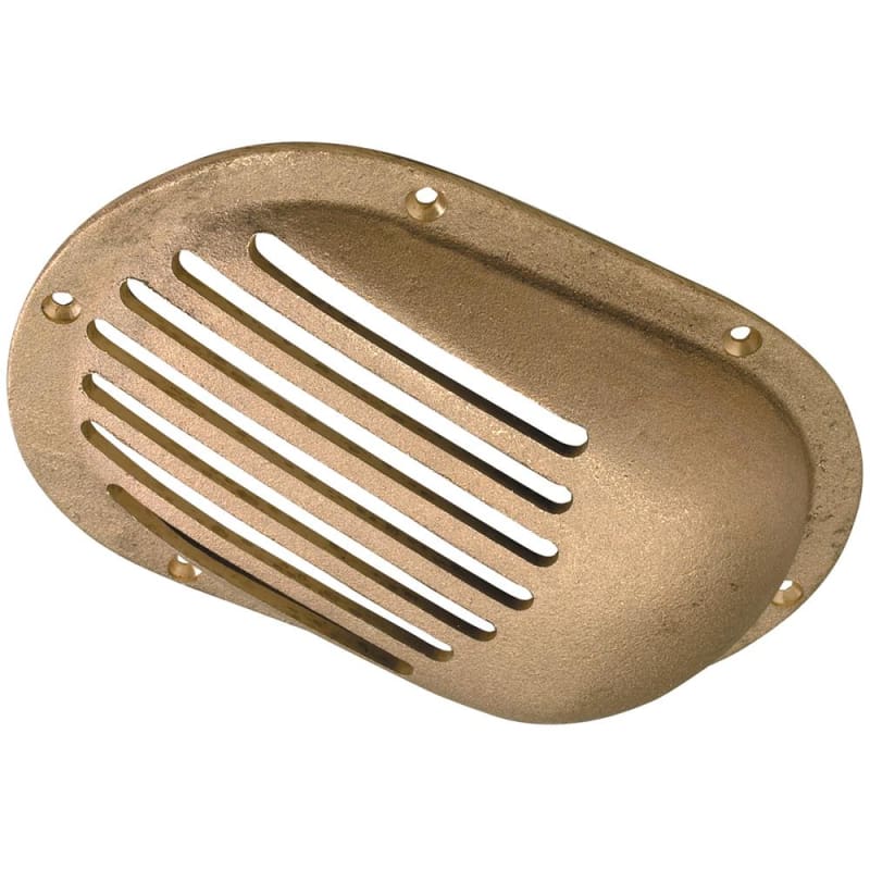 Perko 8 x 5-1/8 Scoop Strainer Bronze MADE IN THE USA [0066DP4PLB] Brand_Perko, Marine Plumbing & Ventilation, Marine Plumbing & Ventilation