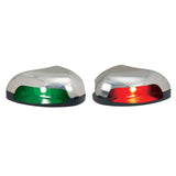 Perko Red/Green Horizontal Mount Side Light - Pair Stainless Steel [0626DP0STS] 1st Class Eligible, Brand_Perko, Lighting, Lighting