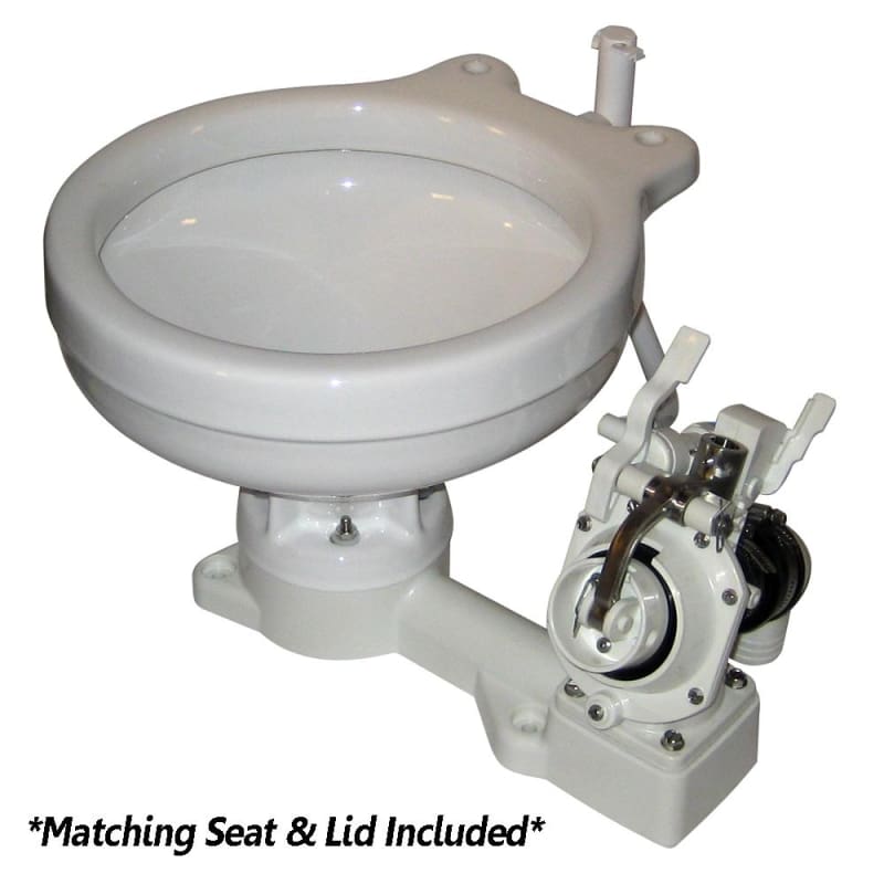 Raritan Fresh Head - Fresh Water Flush - Manual - Household Style - Right Hand Operation [25H00] Brand_Raritan, Marine Plumbing &