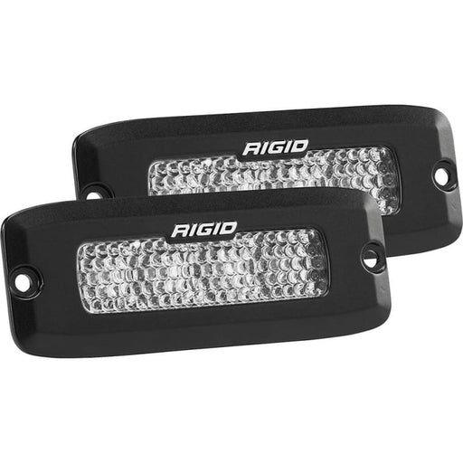 RIGID Industries SR-Q Series PRO Spot Diffused LED - Flush Mount - Pair - Black [925513BLK] Brand_RIGID Industries, Lighting, Lighting |