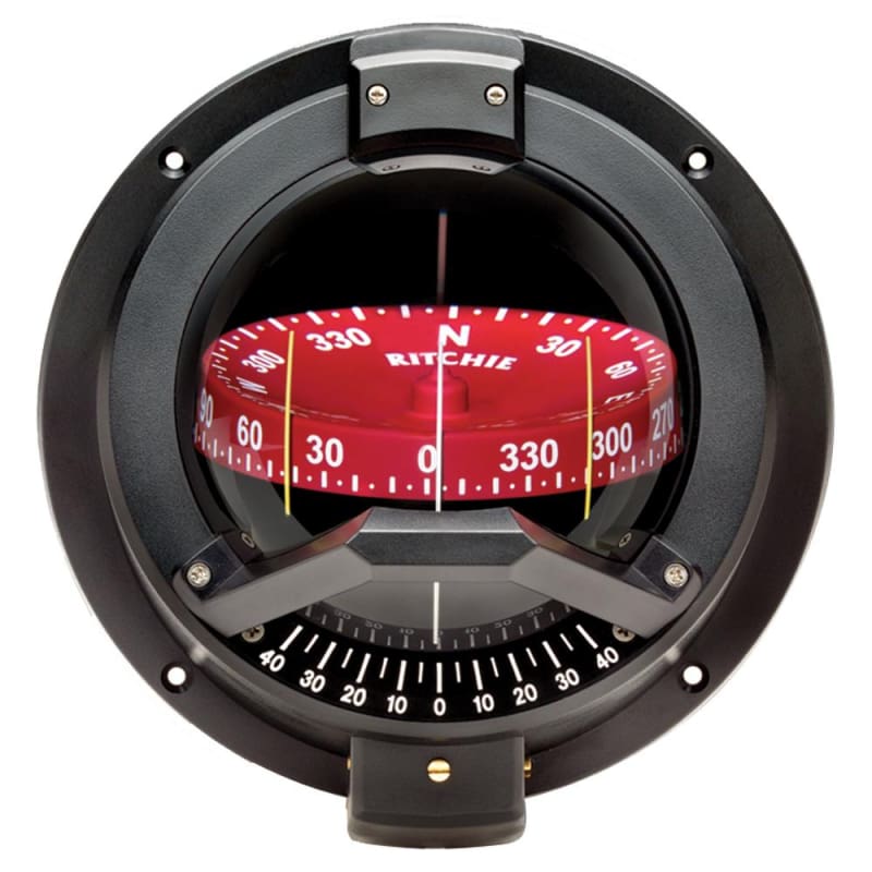 Ritchie BN-202 Navigator Compass - Bulkhead Mount - Black [BN-202] Brand_Ritchie, Marine Navigation & Instruments, Marine Navigation &