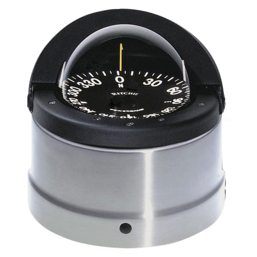 Ritchie DNP-200 Navigator Compass - Binnacle Mount - Polished Stainless Steel/Black [DNP-200] Brand_Ritchie, Marine Navigation &