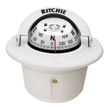 Ritchie F-50W Explorer Compass - Flush Mount - White [F-50W] Brand_Ritchie, Marine Navigation & Instruments, Marine Navigation &