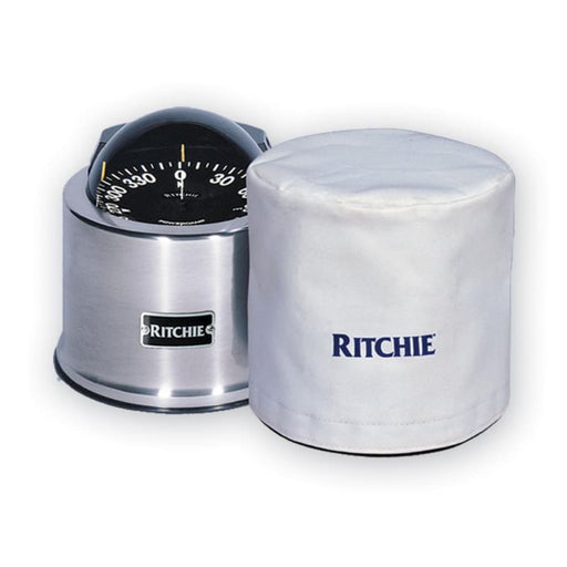 Ritchie GM-5-C 5’ GlobeMaster Binnacle Mount Compass Cover - White [GM-5-C] 1st Class Eligible, Brand_Ritchie, Marine Navigation &