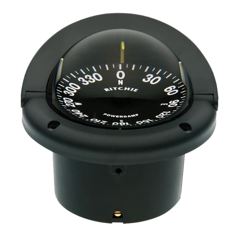 Ritchie HF-742 Helmsman Compass - Flush Mount - Black [HF-742] Brand_Ritchie Marine Navigation & Instruments Marine Navigation & Instruments