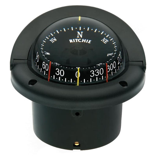 Ritchie HF-743 Helmsman Combidial Compass - Flush Mount - Black [HF-743] Brand_Ritchie, Marine Navigation & Instruments, Marine Navigation
