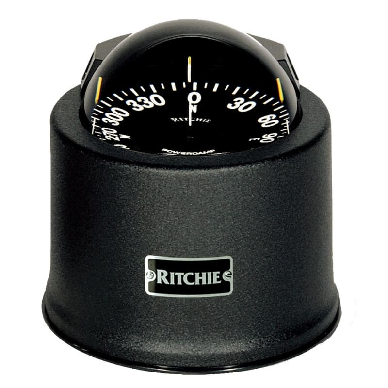 Ritchie SP-5-B GlobeMaster Compass - Pedestal Mount - Black - 5 Degree Card 12V [SP-5-B] Brand_Ritchie, Marine Navigation & Instruments,