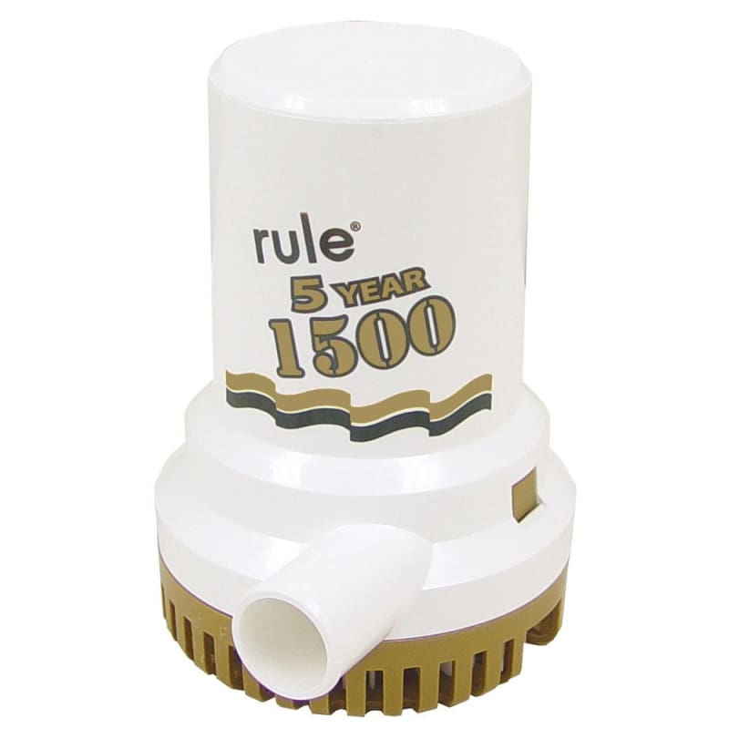 Rule 1500 G.P.H. Gold Series Bilge Pump [04] Brand_Rule, Marine Plumbing & Ventilation, Marine Plumbing & Ventilation | Bilge Pumps Bilge