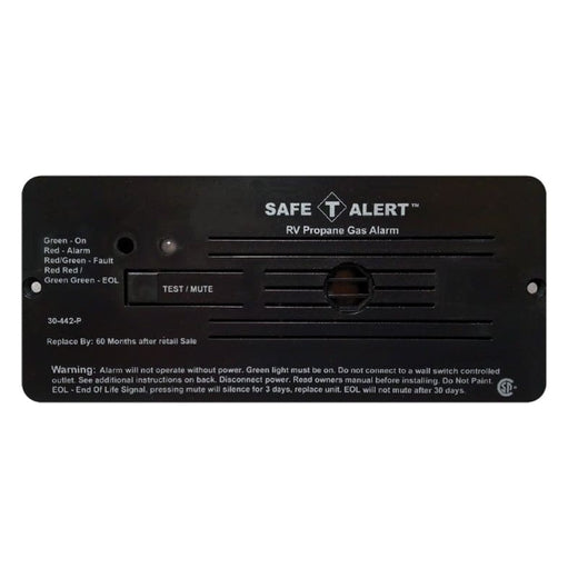 Safe-T-Alert 30 Series 12V RV Propane Alarm - Black [30-442-P-BL] 1st Class Eligible, Brand_Safe-T-Alert, Marine Safety, Marine Safety
