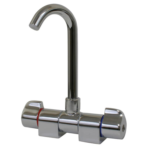 Scandvik Chrome Folding Spout Mixer [10474P] Brand_Scandvik, Marine Plumbing & Ventilation, Ventilation | Accessories CWR