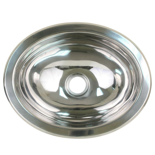 Scandvik Polished SS Oval Sink - 13.25’ x 10.5’ [10280] Brand_Scandvik, Marine Plumbing & Ventilation, Ventilation | Accessories CWR