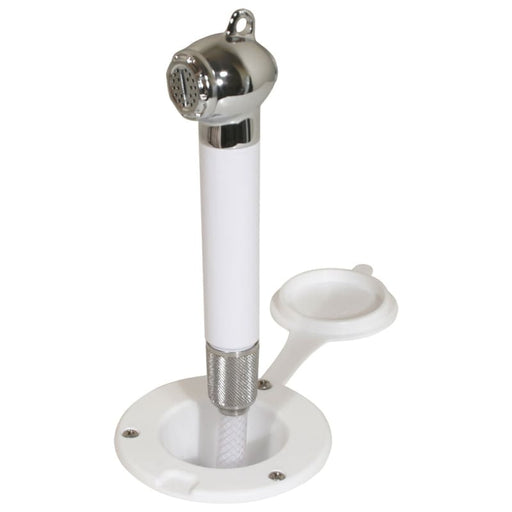 Scandvik Recessed Transom Shower w/6 Hose - White [10055P] Brand_Scandvik, Marine Plumbing & Ventilation, Ventilation | Accessories CWR