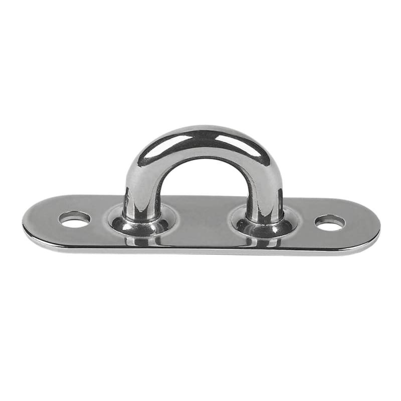 Schaefer Stainless Steel Welded Pad Eye - 2-1/4L x 5/8W [78-05] 1st Class Eligible, Brand_Schaefer Marine, Sailing, Sailing | Hardware