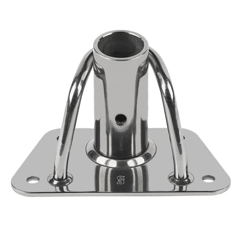 Schaefer Stanchion Base Single - Heavy-Duty [36-01] 1st Class Eligible, Brand_Schaefer Marine, Sailing, Sailing | Hardware Hardware CWR