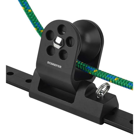 Schaefer Twin Sheet Block f/1-1/4’ T-Track - Black [32-97] Brand_Schaefer Marine, Sailing, Sailing | Blocks Blocks CWR