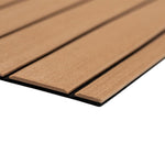 SeaDek 40’ x 80’ 6mm Teak Full Sheet - Brushed Texture - Mocha/Black (1016mm x 2032mm x 6mm) [32279-80093] Boat Outfitting, Boat