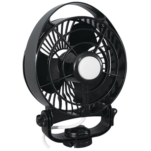 SEEKR by Caframo Maestro 12V 3 - Speed 6’ Marine Fan w/LED Light - Black [7482CABBX] Automotive/RV, Automotive/RV | Accessories, Boat