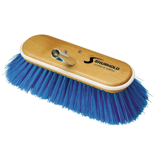 Shurhold 10 Extra-Soft Deck Brush - Blue Nylon Bristles [975] Boat Outfitting, Boat Outfitting | Cleaning, Brand_Shurhold, Winterizing, 