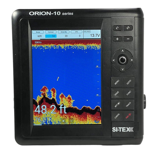 SI - TEX 10’ Chartplotter/Sounder Combo w/Internal GPS C - MAP 4D Card [ORIONCF] Brand_SI - TEX, Marine Navigation & Instruments,