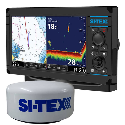 SI - TEX NavPro 900 w/MDS - 15 WiFi 20’ Hi - Res Digital Radome Radar w/15M Cable [NAVPRO900R] Brand_SI - TEX, Marine Navigation &