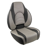 Springfield Fish Pro High Back Folding Seat - Charcoal/Grey [1041634-1] Boat Outfitting, Boat Outfitting | Seating, Brand_Springfield Marine