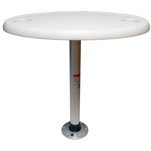 Springfield White Oval Table Package - 18’ x 30’ Threadlock [1690106] Boat Outfitting, Outfitting | Deck / Galley, Brand_Springfield