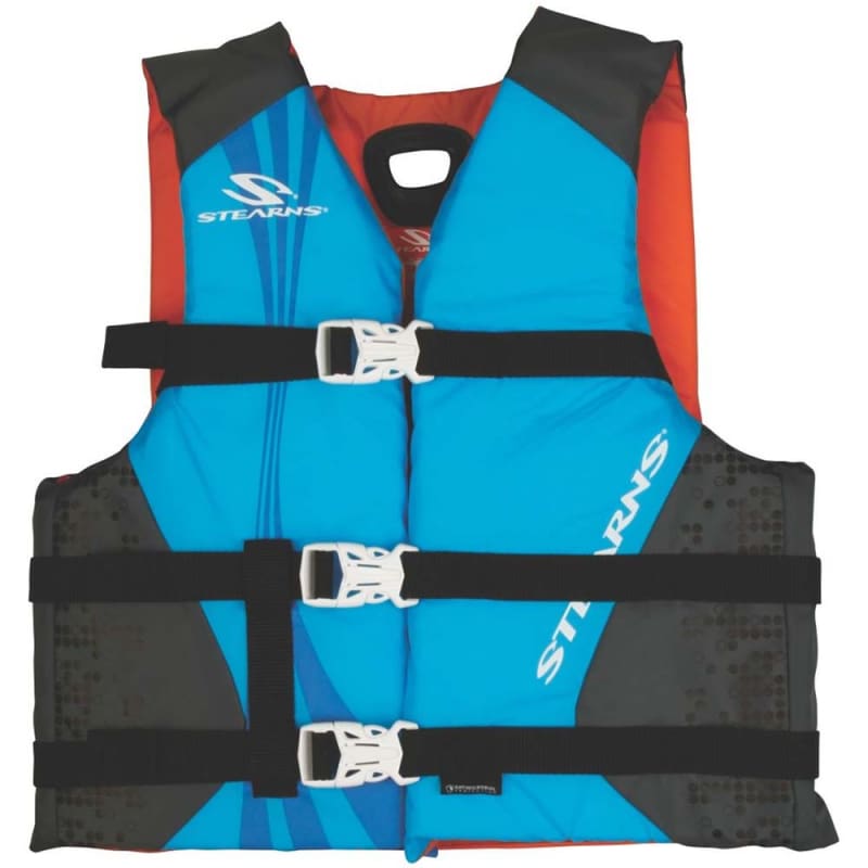 Stearns Antimicrobial Nylon Vest Life Jacket - 30-50lbs - Blue [2000036885] Brand_Stearns, Marine Safety, Marine Safety | Personal