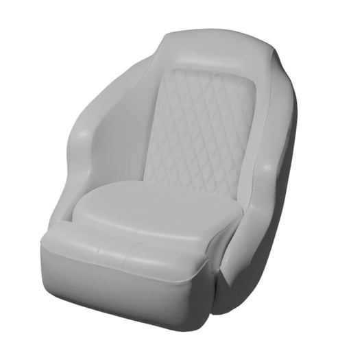 TACO Anclote Diamond Bucket Seat - White [BA1 - 25WHT] Boat Outfitting, Outfitting | Seating, Brand_TACO Marine Seating CWR