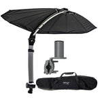 TACO ShadeFin Mini w/Black Fabric - Bag Square Rail Mount Kit [T10-4000-6] Boat Outfitting, Boat Outfitting | Accessories, Brand_TACO