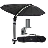 TACO ShadeFin Mini w/Black Fabric - Bag Square Rail Mount Kit [T10-4000-6] Boat Outfitting, Boat Outfitting | Accessories, Brand_TACO