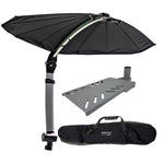 TACO ShadeFin Mini w/Black Fabric - Bag Swivel Seat Mount Kit [T10-4000-4] Boat Outfitting, Boat Outfitting | Accessories, Brand_TACO