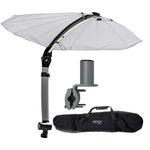 TACO ShadeFin Mini w/White Fabric - Bag Round Rail Mount Kit [T10-4000-16] Boat Outfitting, Boat Outfitting | Accessories, Brand_TACO