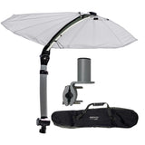 TACO ShadeFin Mini w/White Fabric - Bag Round Rail Mount Kit [T10-4000-16] Boat Outfitting, Boat Outfitting | Accessories, Brand_TACO