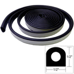 TACO Weather Seal - 10’L x 1/2W x 1/2H - Black [V30-0202B10-1] 1st Class Eligible, Automotive/RV, Automotive/RV | Accessories, Boat 